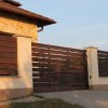 Design fakerítés autóbeálló