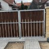 Masszív kapu vörösfenyőből