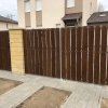 Vörösfenyő kapu külsőrésze